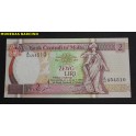 1994- MALTA - 2 LIRE - EMANUEL ELLUL- BILLETE 