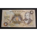 1992- ESCOCIA - 10 POUND- WALTER SCOTT -BILLETE