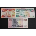 1988- SINGAPUR- 2-5-10 DOLLARS - 3 BILLETES