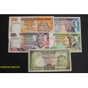1987- SRI LANKA - CEIL&Aacute;N - RUPEES- 5 BILLETES 