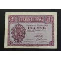 1937- 12 OCTUBRE - SERIE E - 1 PESETA - BURGOS 