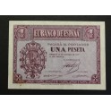 1937- 12 OCTUBRE - SERIE A - 1 PESETA - BURGOS 