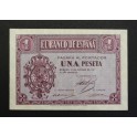 1937- 12 OCTUBRE - SERIE A - 1 PESETA - BURGOS 