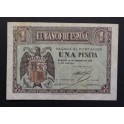 1938- 28 FEBRERO -SERIE C - 1 PESETA - BURGOS