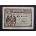 1938- 30 ABRIL -SERIE D - 1 PESETA- BURGOS-BILLETE 