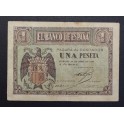 1938- 30 ABRIL -SERIE E- 1 PESETA- BURGOS-BILLETE 