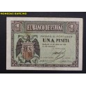 1938- 30 ABRIL -SERIE F - 1 PESETA- BURGOS-BILLETE 