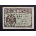 1938- 30 ABRIL -SERIE F- 1 PESETA- BURGOS-BILLETE 