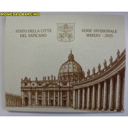 2025-CARTERA - EUROS - VATICANO - 8 MONEDAS