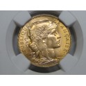 1913 - 20 FRANCOS - MS 65 - MARIANNE - GALLO
