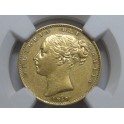 1850 - SOVEREIGN - AU 55 - VICTORIA 