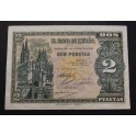 1937- 12 OCTUBRE -SERIE A - 2 PESETAS - BURGOS