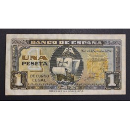 1940- SANTA MARIA - SERIE C - 1 PESETA - MADRID
