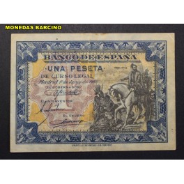 1940- HERNAN CORTES - SERIE C- 1 PESETA-MADRID