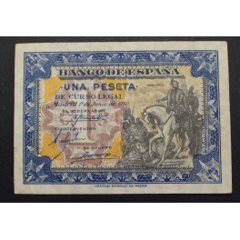 1940- HERNAN CORTES - SERIE C- 1 PESETA-MADRID
