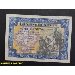 1940- HERNAN CORTES -SIN SERIE- 1 PESETA-MADRID