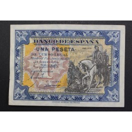 1940- HERNAN CORTES -SIN SERIE- 1 PESETA-MADRID