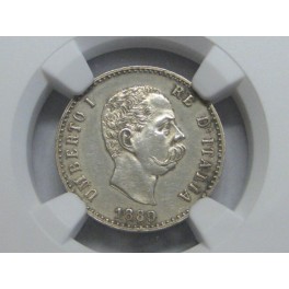 1889 - 50 CENTESIMI  -  AU  -  UMBERTO I - ITALY