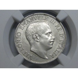 1910 - MEZZA RUPIA  - AU - VICTOR EMMANUEL III - SOMALIA