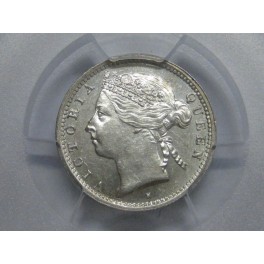 1900 - 10 CENTS - MS62- VICTORIA - MALAYSIA