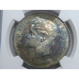 1899 - SGV - MS 62 - ALFONSO XIII - 5 PESETAS