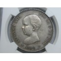 1890 - PGM - AU - ALFONSO XIII - 5 PESETAS