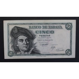 1948- ELCANO - SERIE I - 5 PESETAS - MADRID