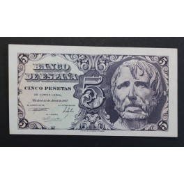 1947- SENECA - SERIE C - 5 PESETAS - MADRID