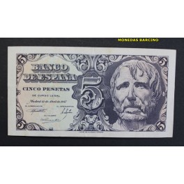 1947- SENECA - SERIE C - 5 PESETAS - MADRID