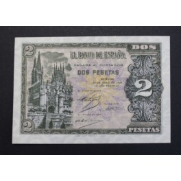 1938- 30 ABRIL -SERIE G - 2 PESETAS - BURGOS