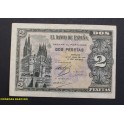 1938- 30 ABRIL - SERIE C - 2 PESETAS - BURGOS