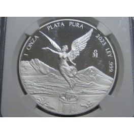 2023 - PF 70 - ONZA - SILVER  LIBERTAD - MEXICO