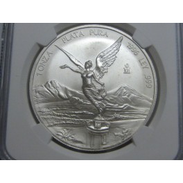 1996 - MS 67 - ONZA - SILVER LIBERTAD - MEXICO
