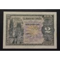 1938- 30 ABRIL - SERIE D - 2 PESETAS - BURGOS