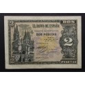 1938- 30 ABRIL - SERIE F - 2 PESETAS - BURGOS