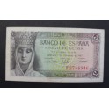 1943- ISABEL - SERIE F - 5 PESETAS - MADRID