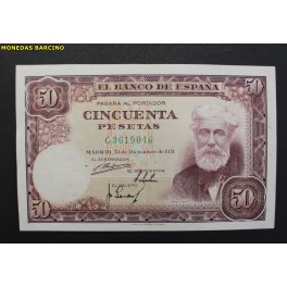 1951- RUSI&Ntilde;OL -SERIE C - 50 PESETAS - MADRID
