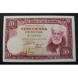1951- RUSI&Ntilde;OL - SERIE B - 50 PESETAS - MADRID