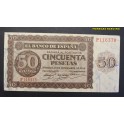 1936- BURGOS - SERIE P - 50 PESETAS - ESPA&Ntilde;A