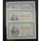 1940- PELAYO - SERIE A - 50 PESETAS - 3 BILLETES