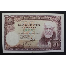 1951- RUSI&Ntilde;OL - SERIE C - 50 PESETAS - MADRID