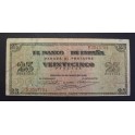 1938- BURGOS -SERIE E - 25 PESETAS -GIRALDA SEVILLA