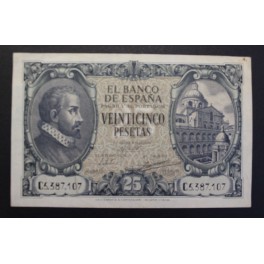 1940- HERRERA -SERIE C -25 PESETAS- BANCO ESPA&Ntilde;A 