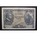 1940- HERRERA -SERIE D -25 PESETAS- BANCO ESPA&Ntilde;A 