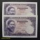 1954- ALBENIZ - SERIE M- 25 PESETAS -2 BILLETES