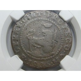 1835 - MANILA - VG  - 4 QUARTOS - ISABEL II - PHILIPPINE