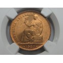1937 - MS 65 RD - PUNTOS REDONDOS - 50 CENTIMOS