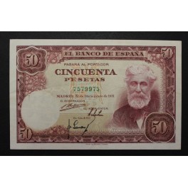 1951- RUSI&Ntilde;OL - SIN SERIE - 50 PESETAS - MADRID