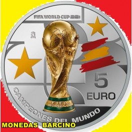 2026- CAMPEONES DEL MUNDO- 5 EUROS - ESPA&Ntilde;A