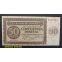 1936- BURGOS - SERIE O - 50 PESETAS - ESPA&Ntilde;A